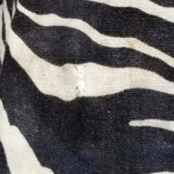 🆕️Pamela McCoy Linen Glittering Bronze animal print coat - Picture 8 of 9